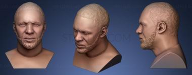 3D model Idris Elba (STL)